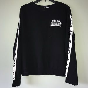 H&M Divided Rebel Revolution Sweatshirt